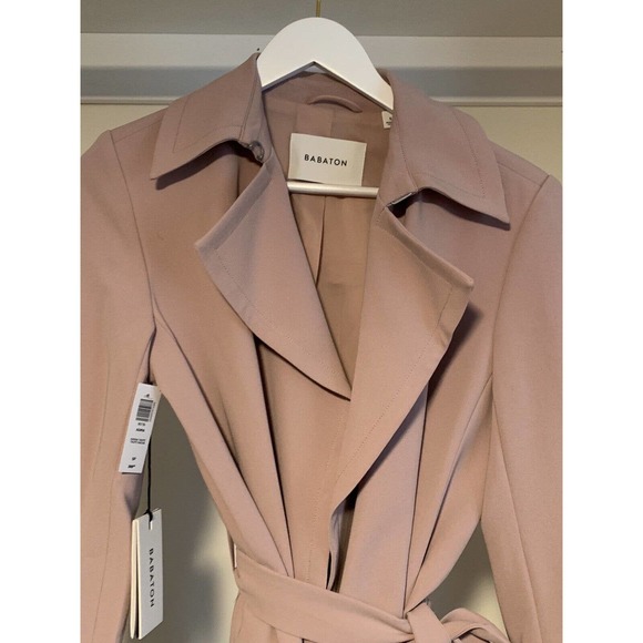Aritzia Babaton Adira Trench Coat Women's Size S/P NWT - Picture 3 of 9